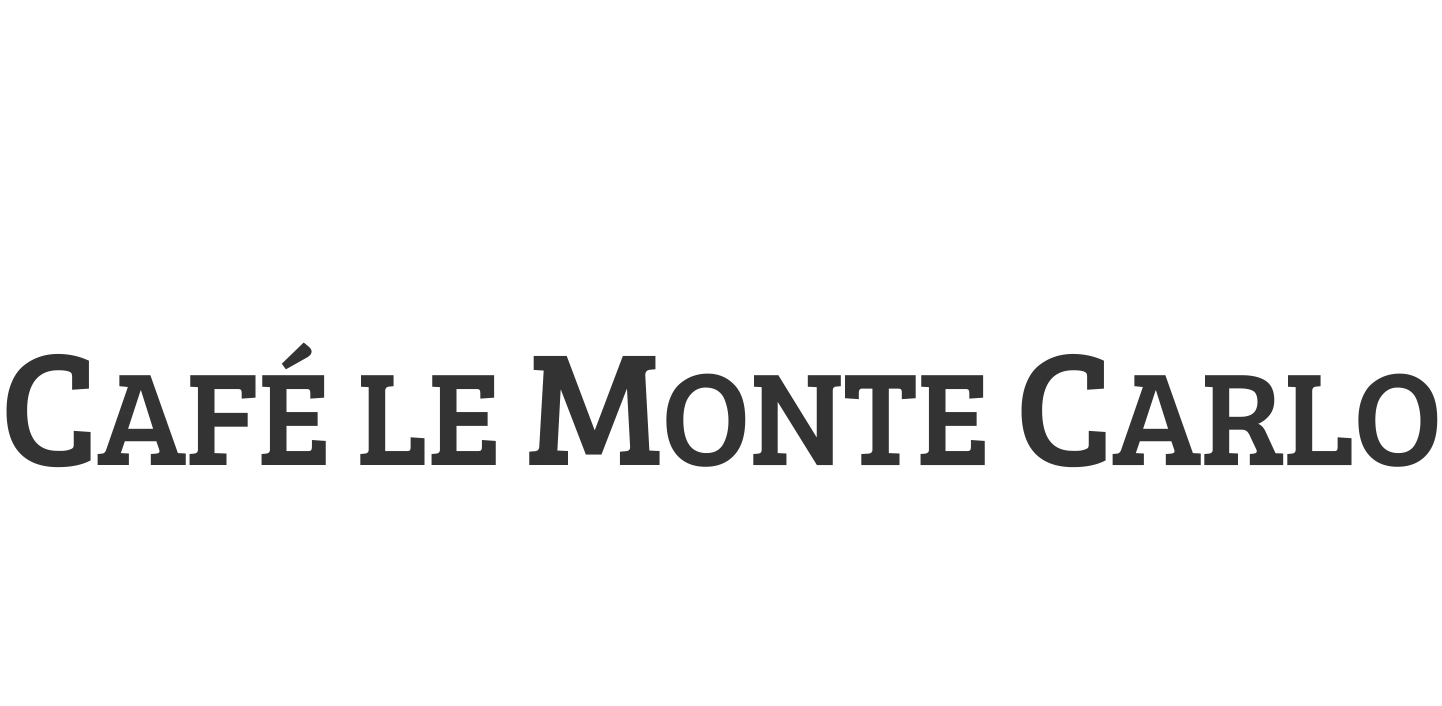 Café le Monte Carlo - Paris 8